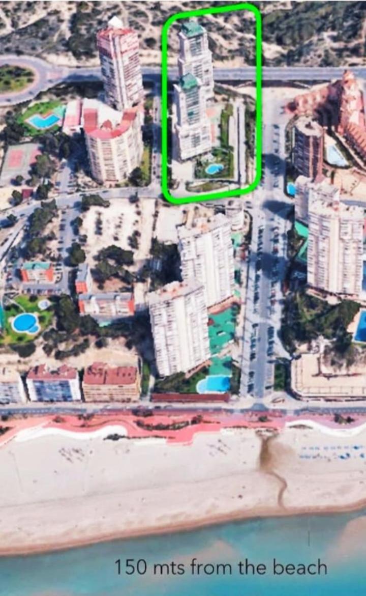 Apartament Costa Rica 2, 150 Meters To The Beach 베니돔 외부 사진